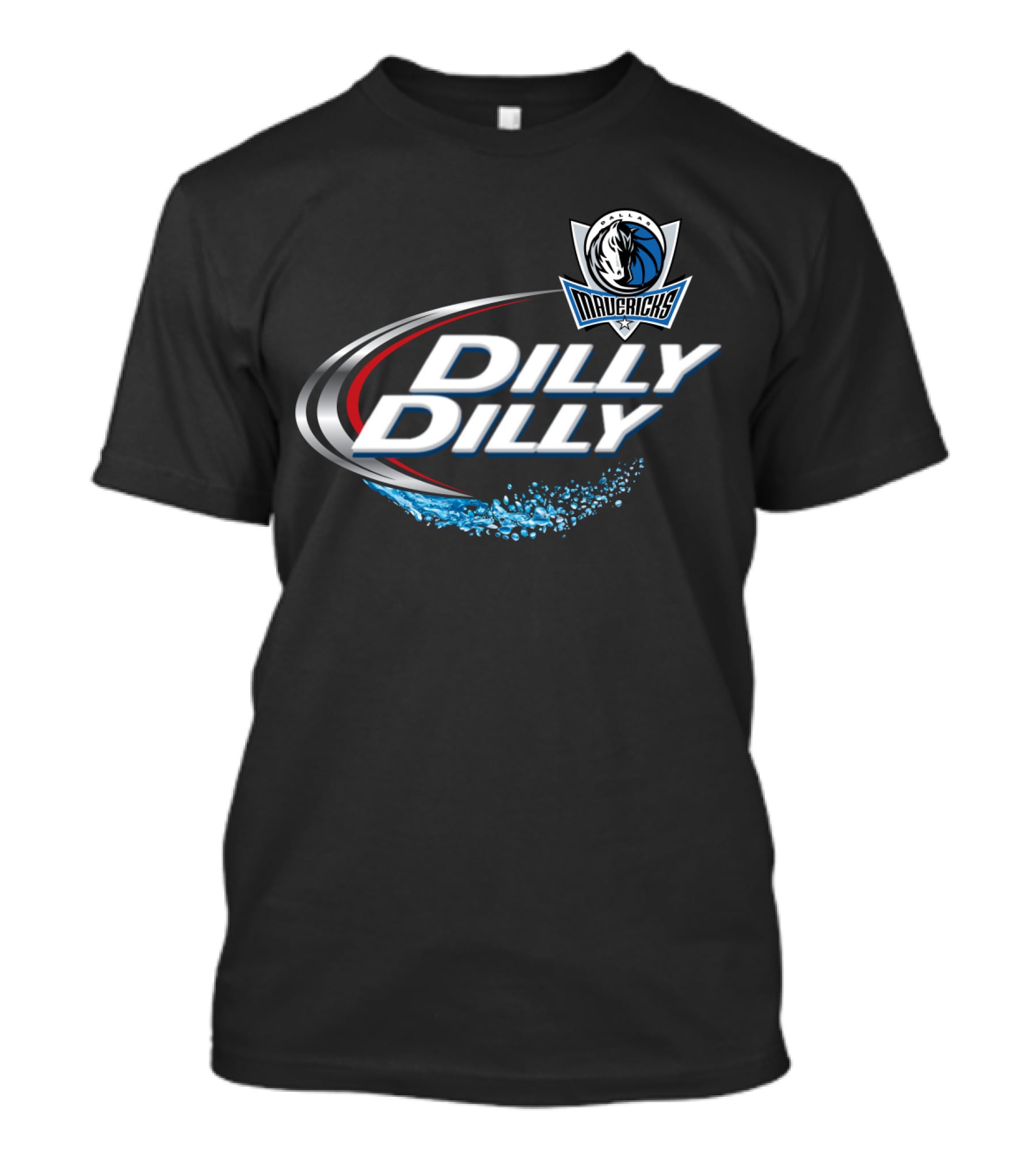 Dallas Mavericks Dilly Dilly Mavericks Fans Official Team Logo Celebration T-Shirt