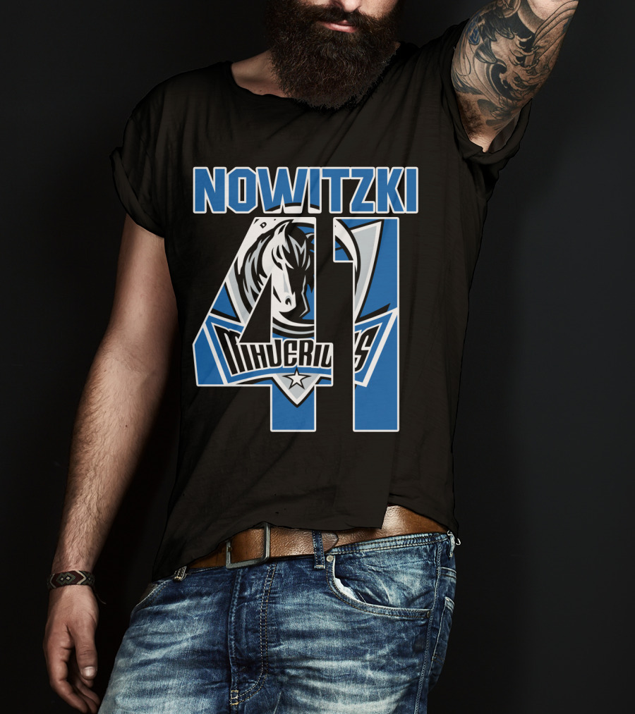 Nowitzki 41 Mavericks T-Shirt