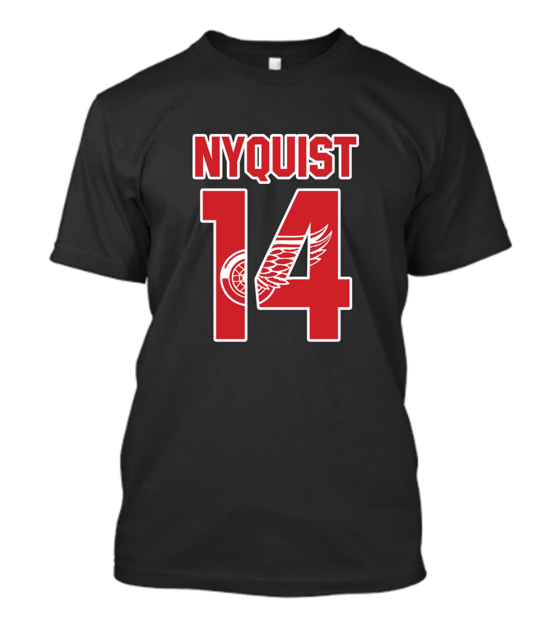 Nyquist 14 Detroit Red Wings NHL Hockey T-Shirt