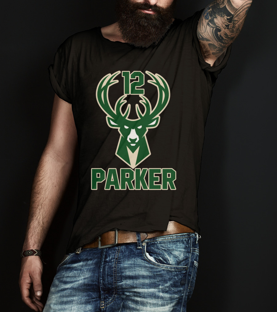 Milwaukee Bucks #12 Jabari Parker T-Shirt