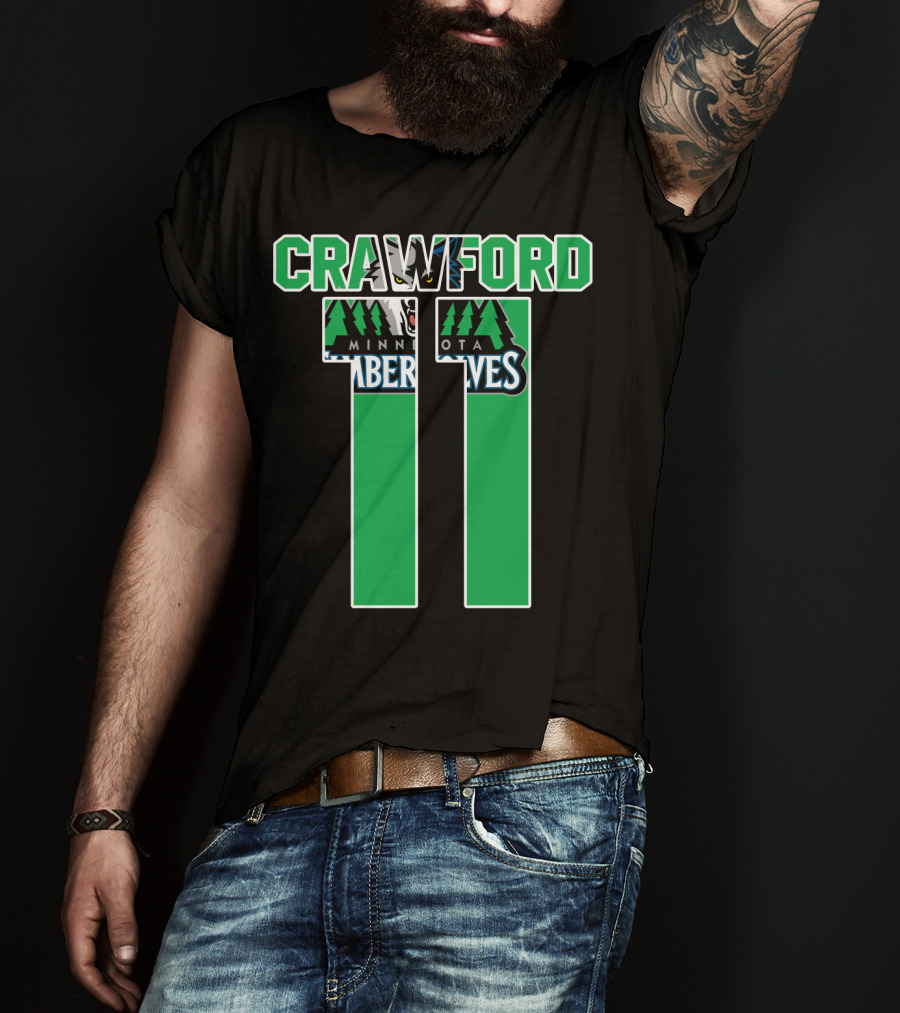 Crawford 11 Minnesota Timberwolves T-Shirt