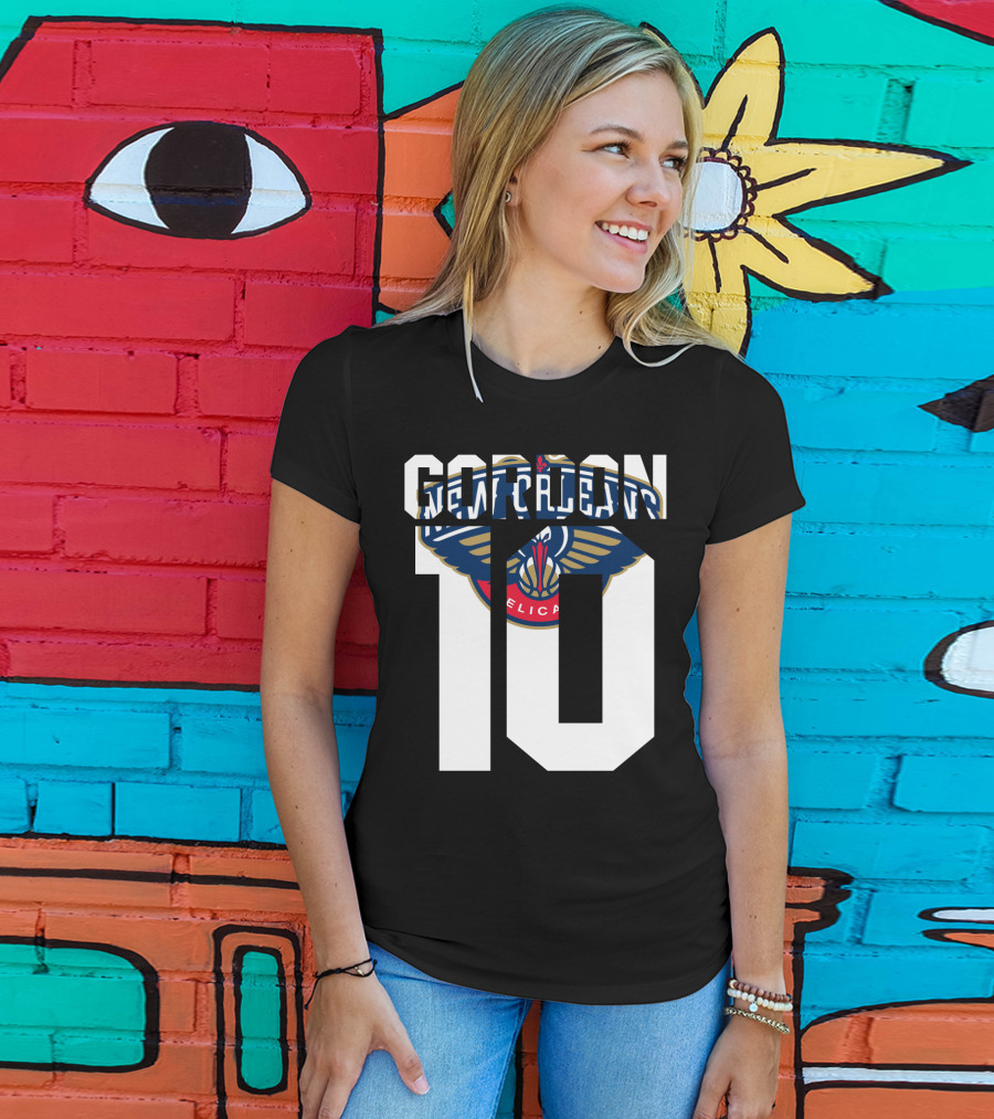 New Orleans Pelicans Eric Gordon 10 Nba Basketball T-Shirt