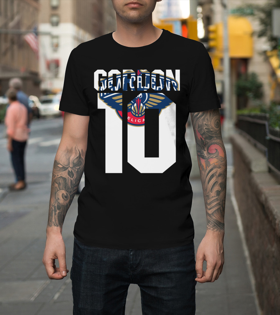 New Orleans Pelicans Eric Gordon 10 Nba Basketball T-Shirt