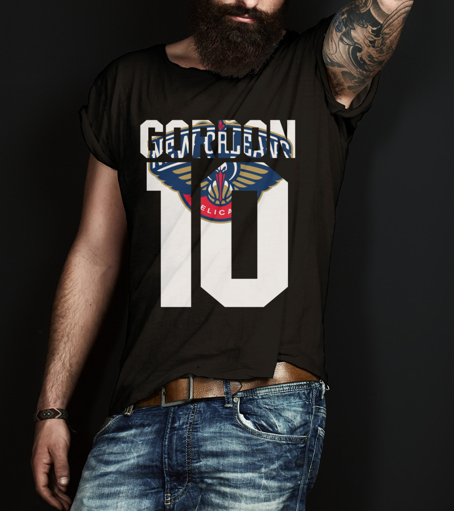 New Orleans Pelicans Eric Gordon 10 Nba Basketball T-Shirt