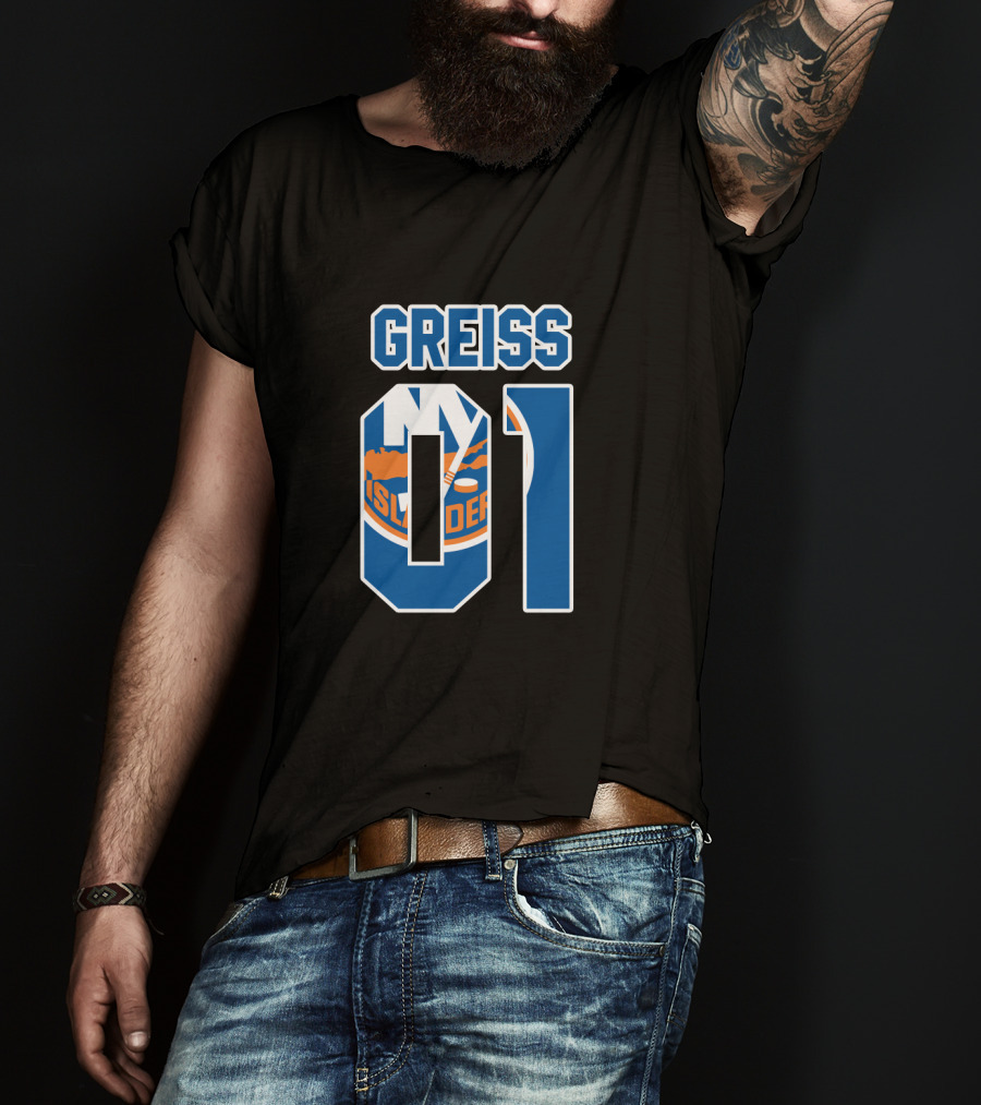 New York Islanders Greiss 01 NHL Hockey Team T-Shirt