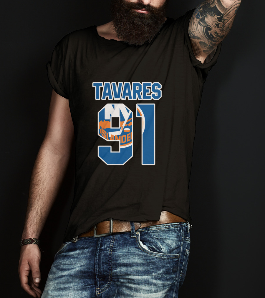 John Tavares 91 New York Islanders NHL T-Shirt
