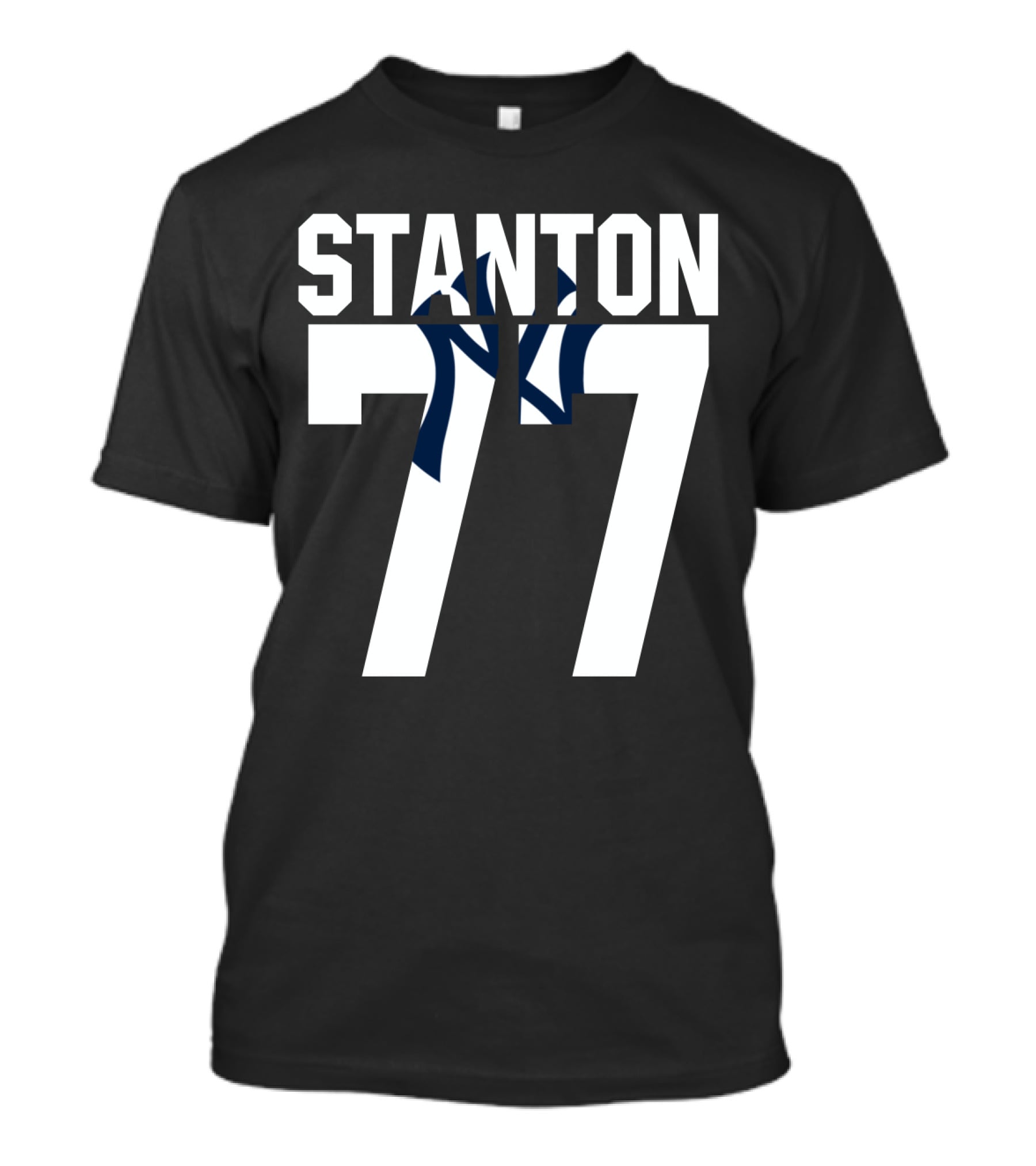 Stanton 77 New York Yankees Number T-Shirt