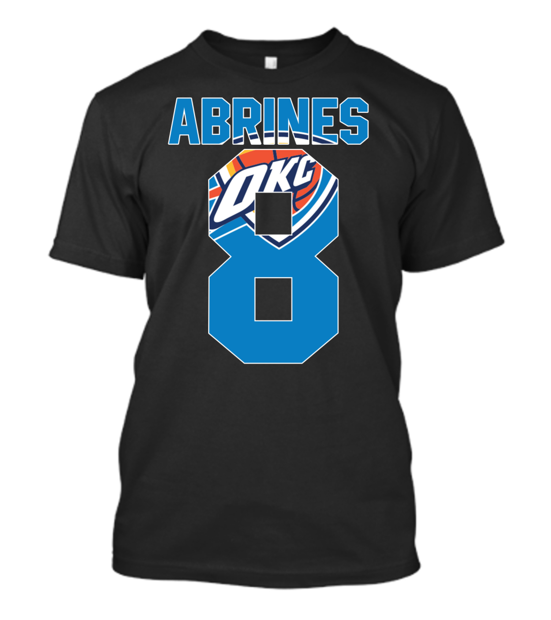 Oklahoma City Thunder Abrines 8 Okc Basketball Nba T-Shirt