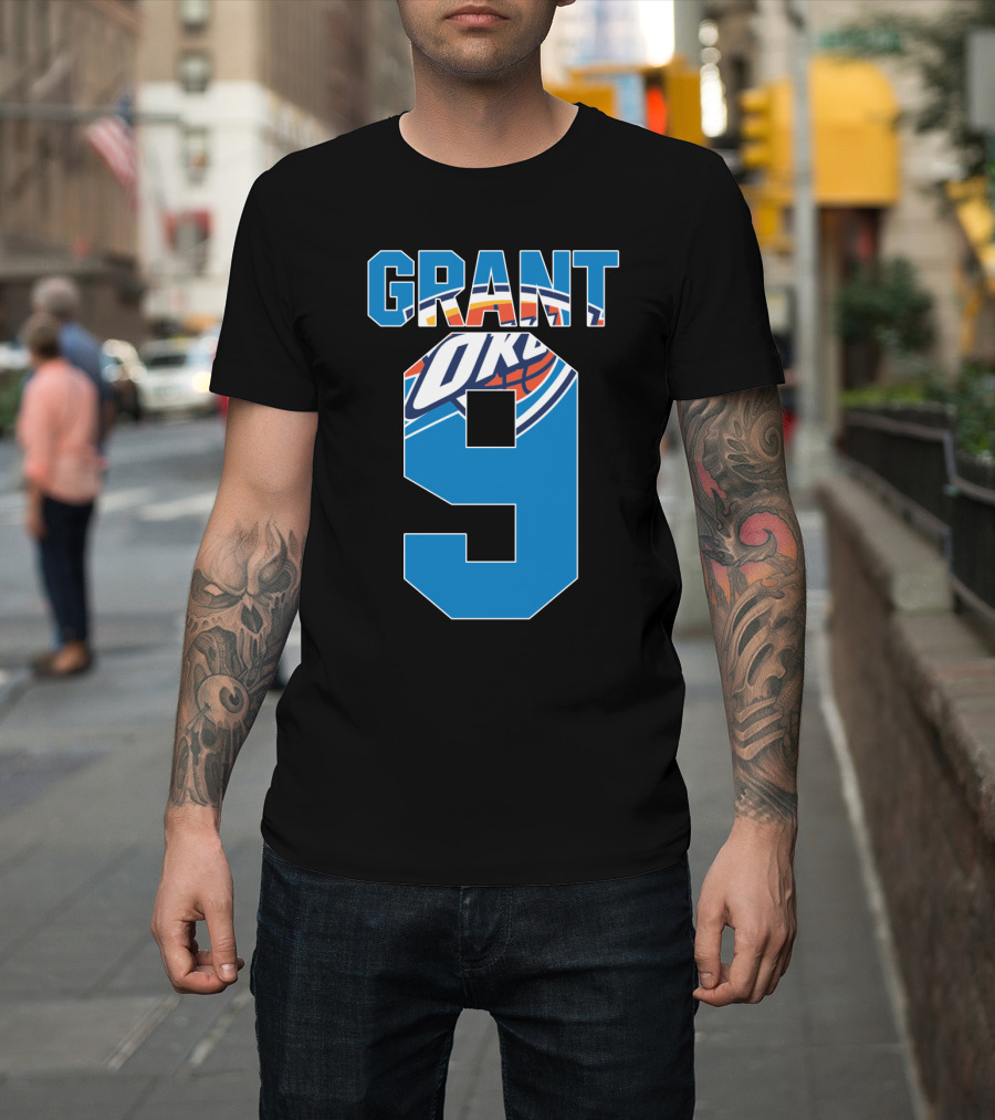 Oklahoma City Thunder Jerami Grant 9 Nba T-Shirt