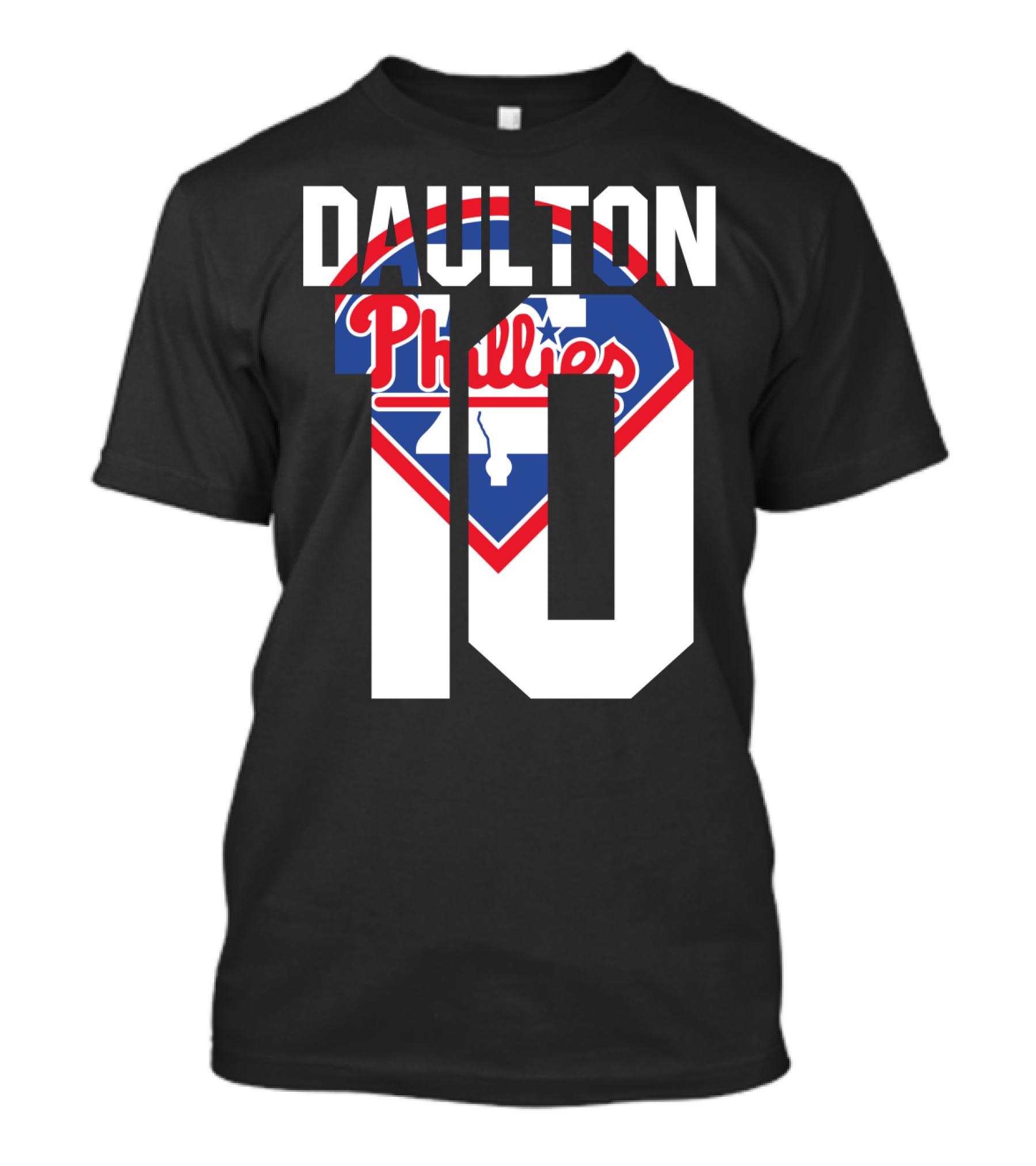 Philadelphia Phillies Daulton 10 Baseball T-Shirt