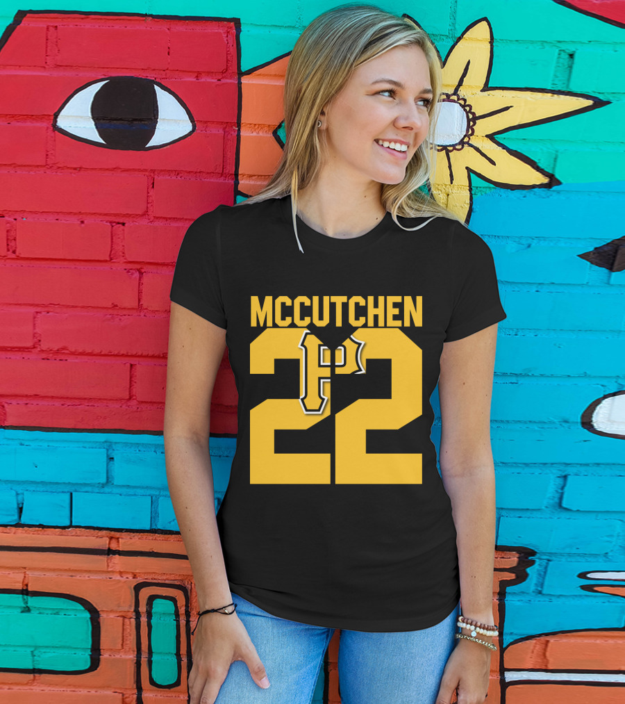 Pittsburgh Pirates Andrew McCutchen 22 Jersey Team Spirit T-Shirt