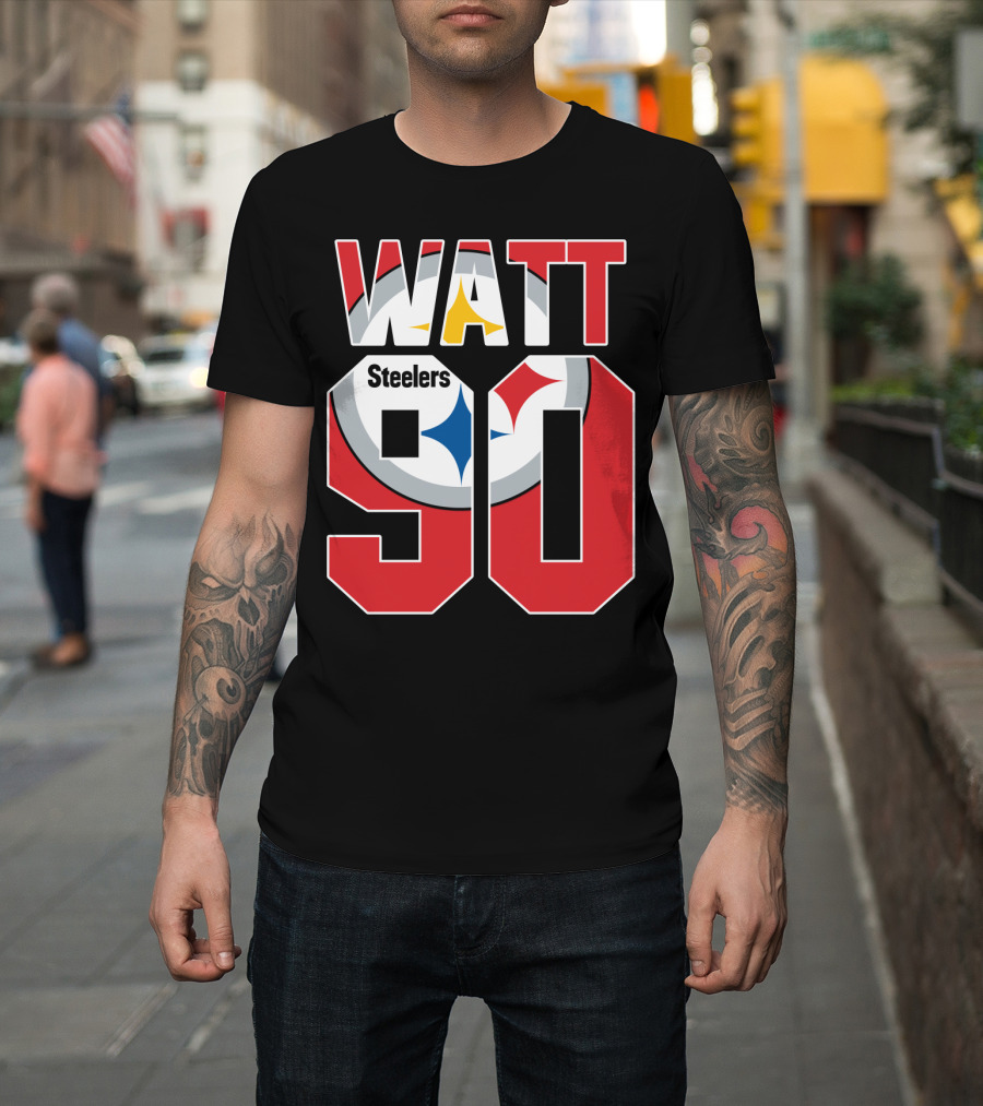 Watt 90 Steelers Pittsburgh T.j. Game Jersey T-Shirt
