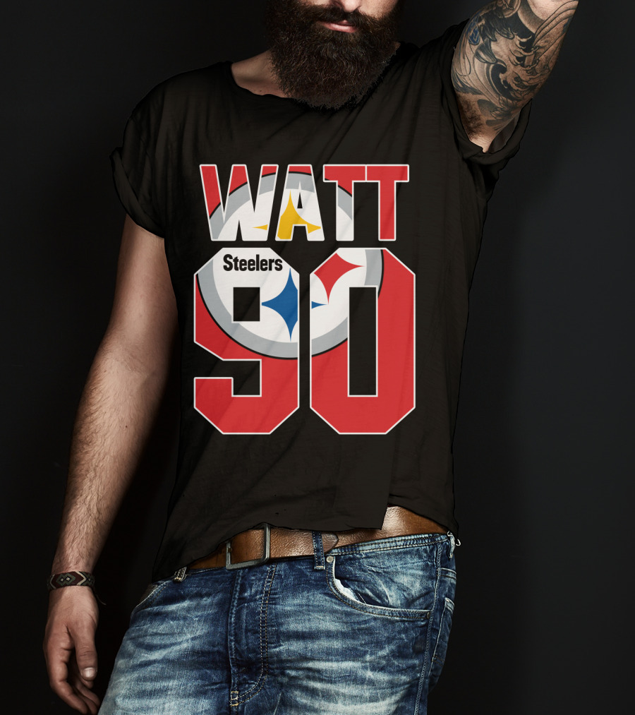 Watt 90 Steelers Pittsburgh T.j. Game Jersey T-Shirt