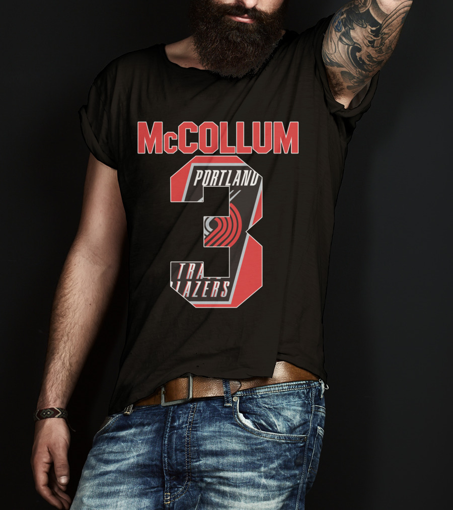 Portland Trail Blazers Mccollum 3 Nba T-Shirt