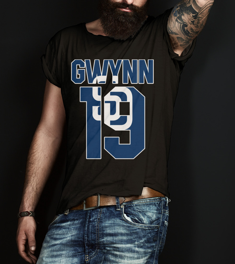 San Diego Padres Gwynn 19 Jersey T-Shirt