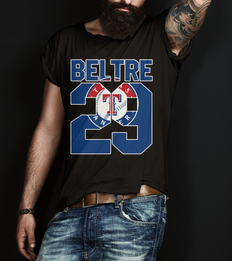 Beltre 29 Texas Rangers Baseball T-Shirt
