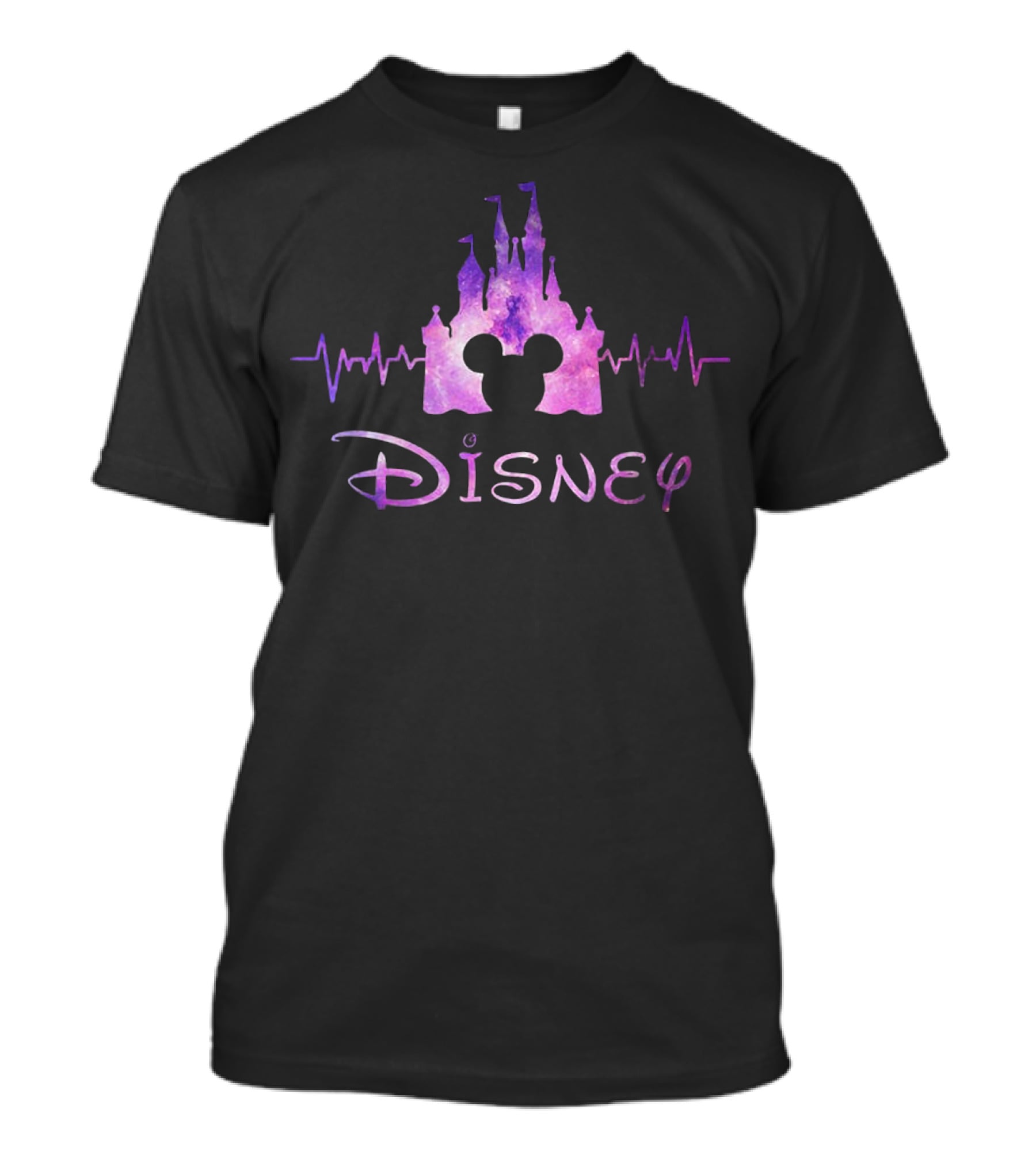 Disney Mickey Castle Heartbeat T-Shirt