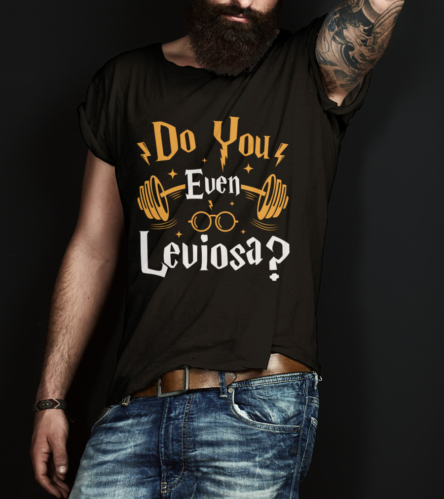 Do You Even Leviosa Wizard Workout T-Shirt