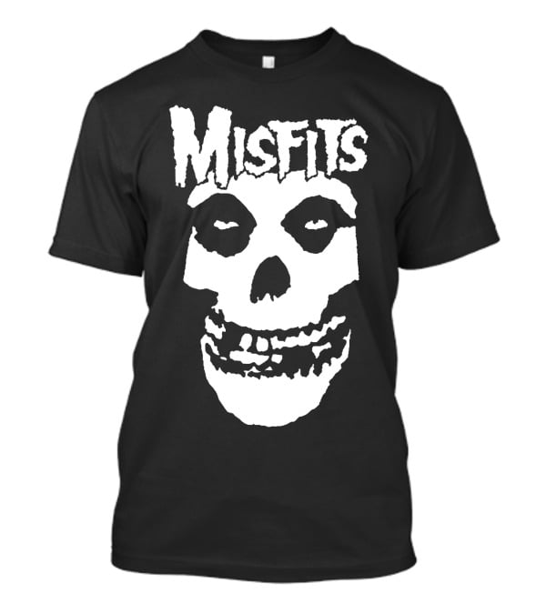 Misfits Fiend Skull Iconic Punk Rock Band T-Shirt