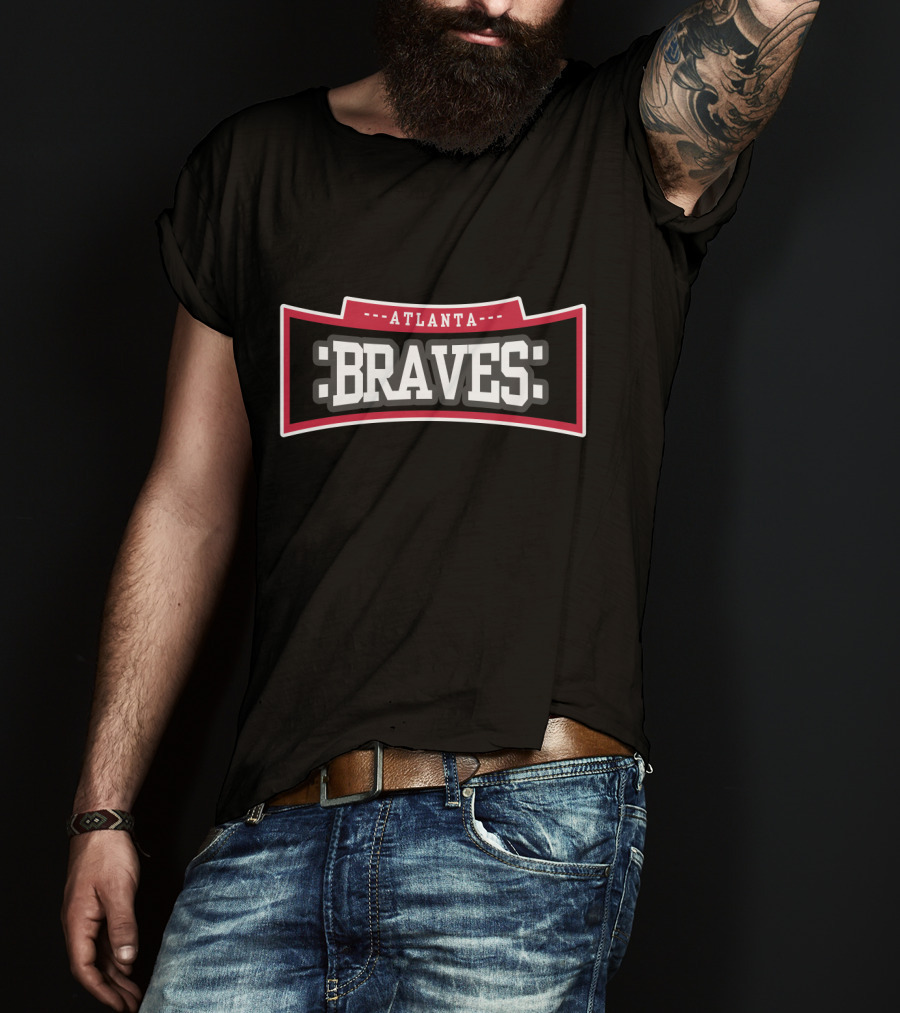 Atlanta Braves Logo For Fans Sports Enthusiasts T-Shirt