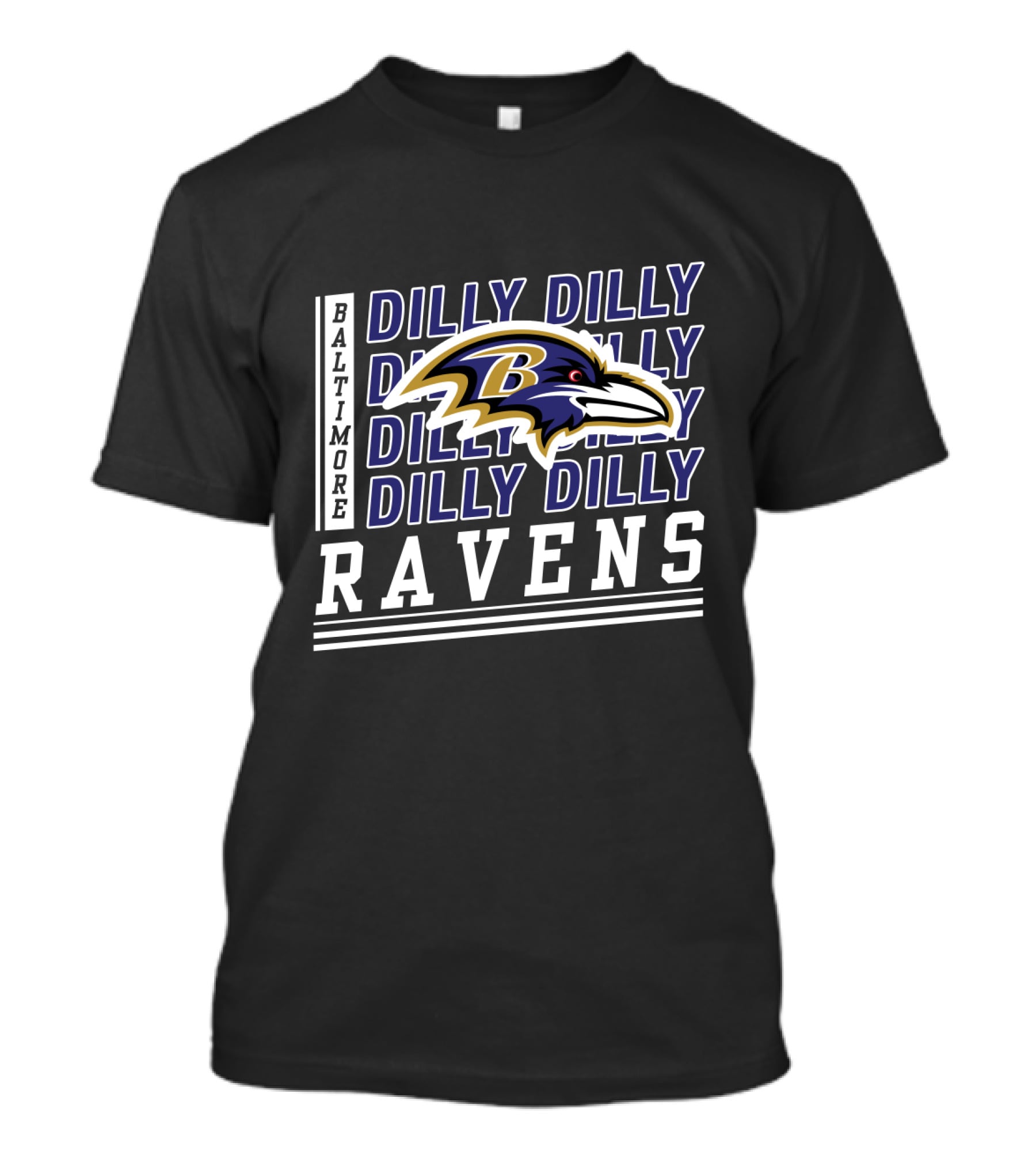 Baltimore Ravens Dilly Dilly Ravens Fans T-Shirt