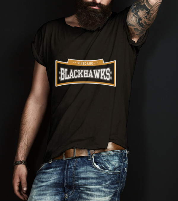 Chicago Blackhawks NHL Vintage Teams Fan Gear T-Shirt