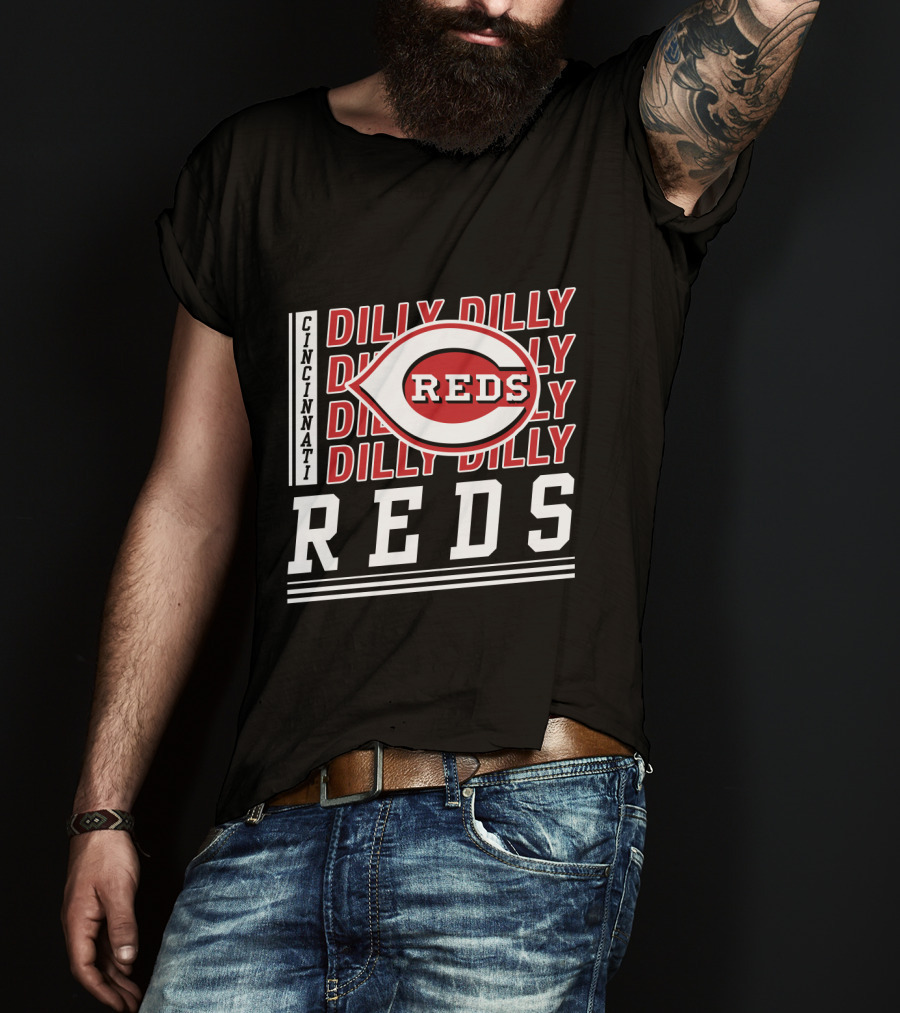 Cincinnati Reds Dilly Dilly Reds Fans Baseball T-Shirt
