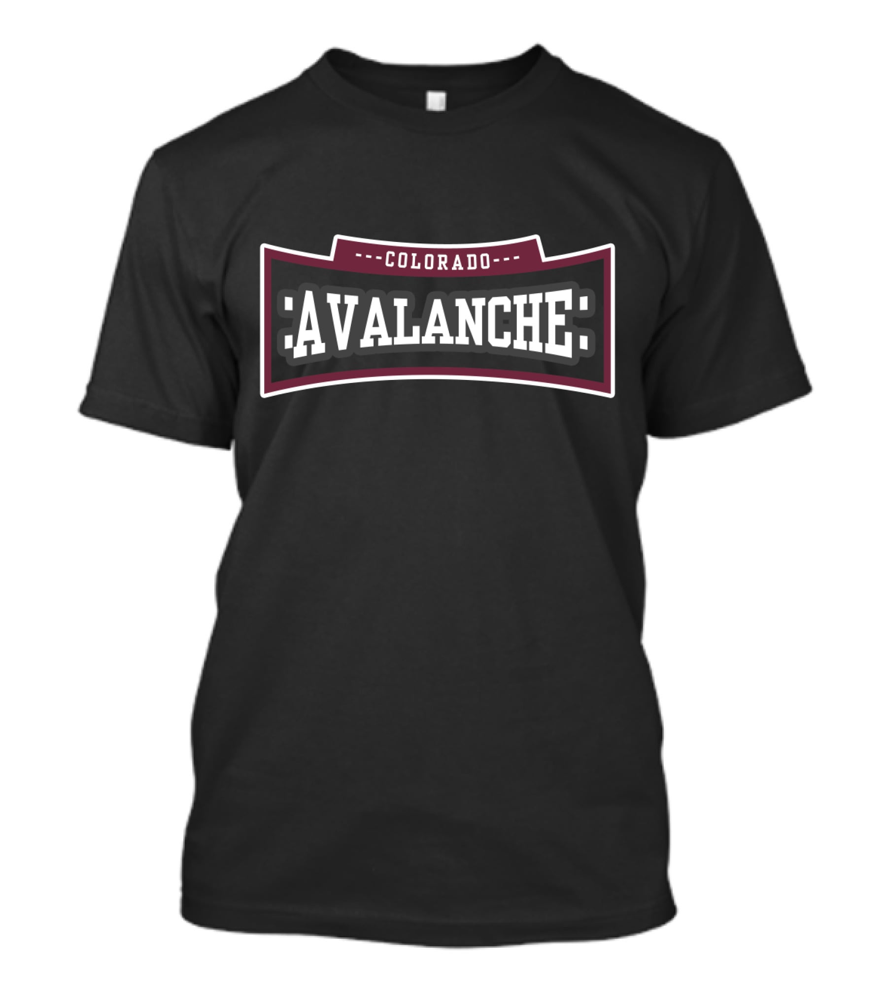 Colorado Avalanche Bold NHL Team Graphic For Fans T-Shirt