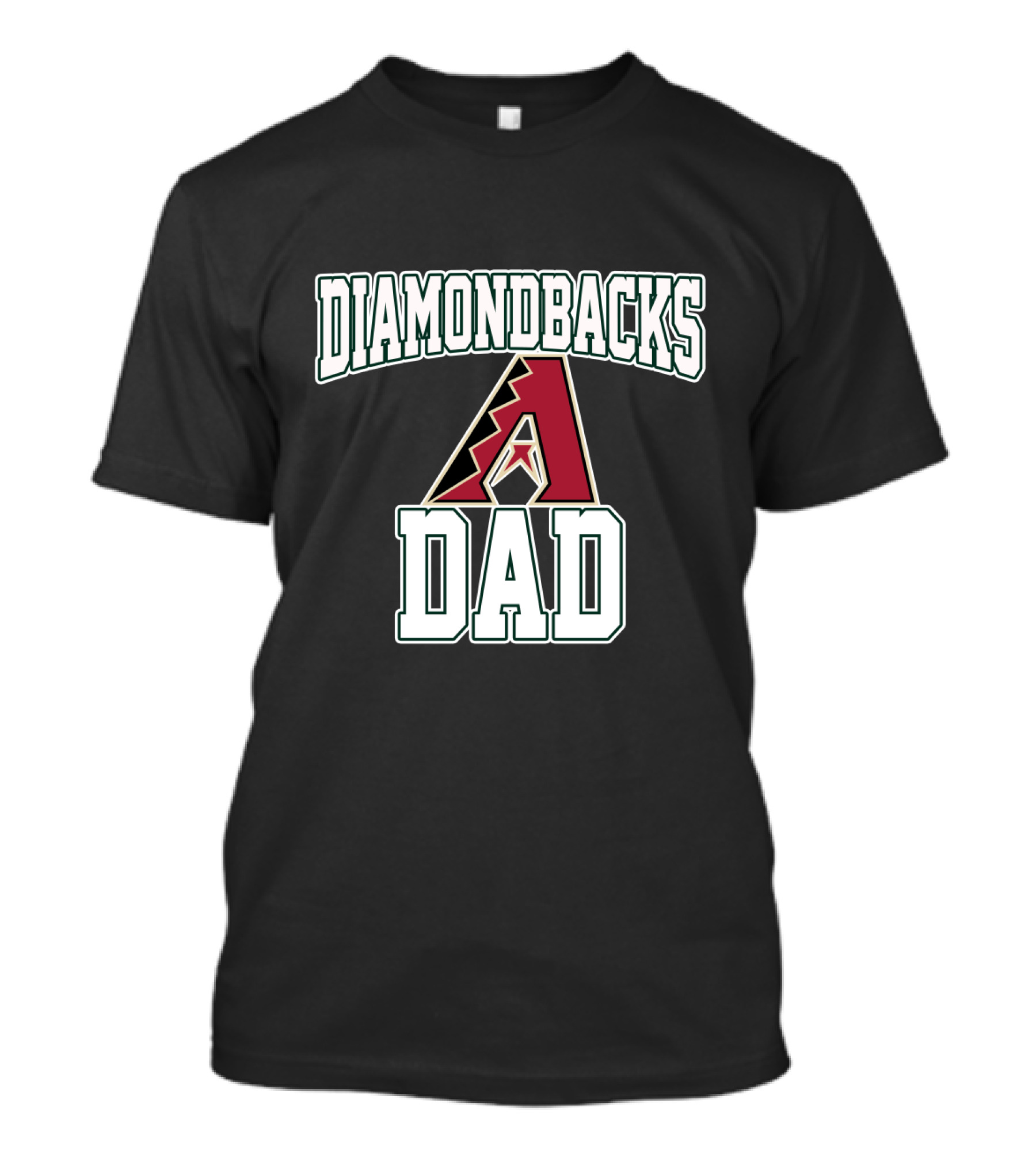 Diamondbacks Dad Arizona Baseball T-Shirt