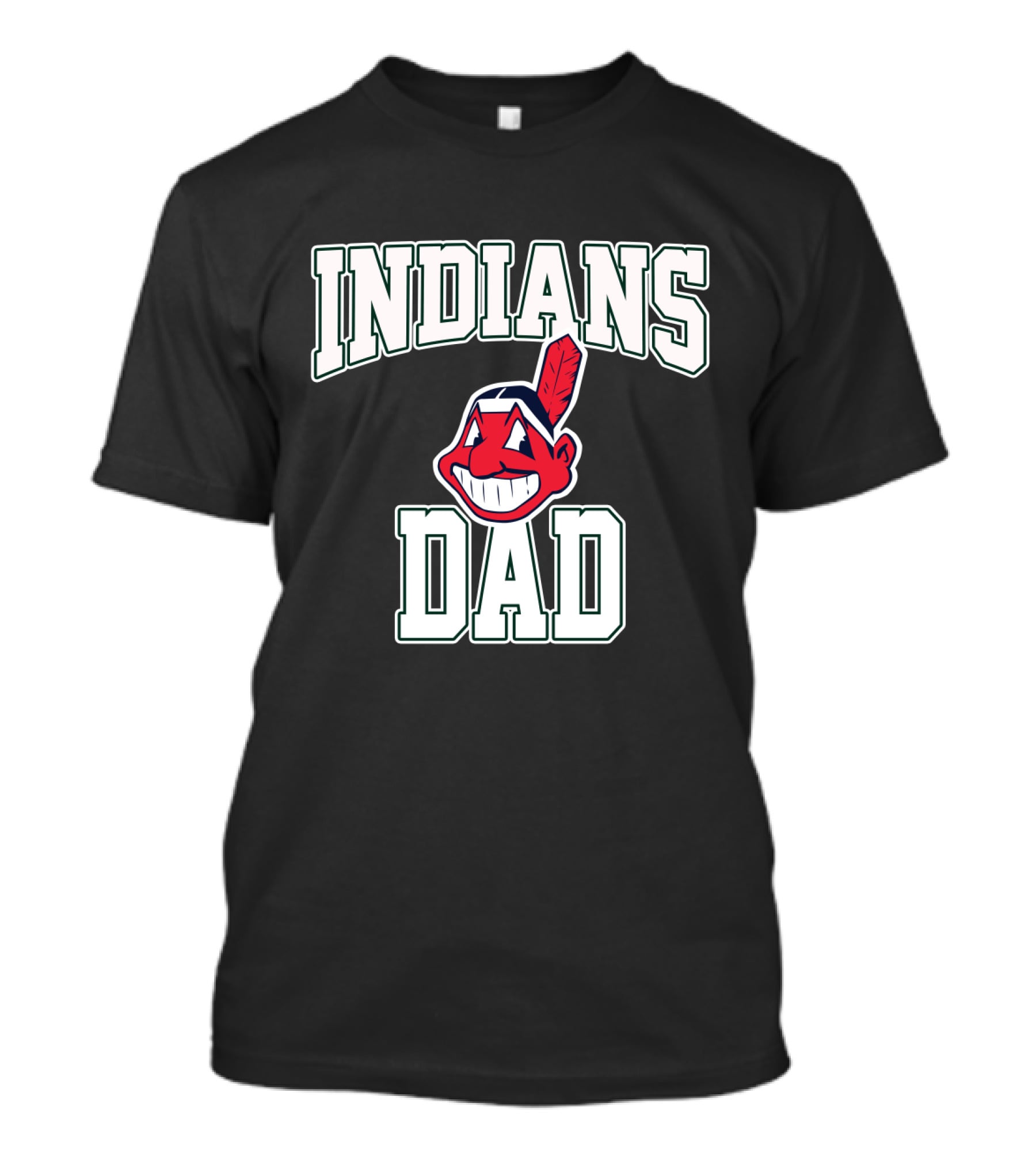 Cleveland Indians Dad Classic Chief Wahoo T-Shirt