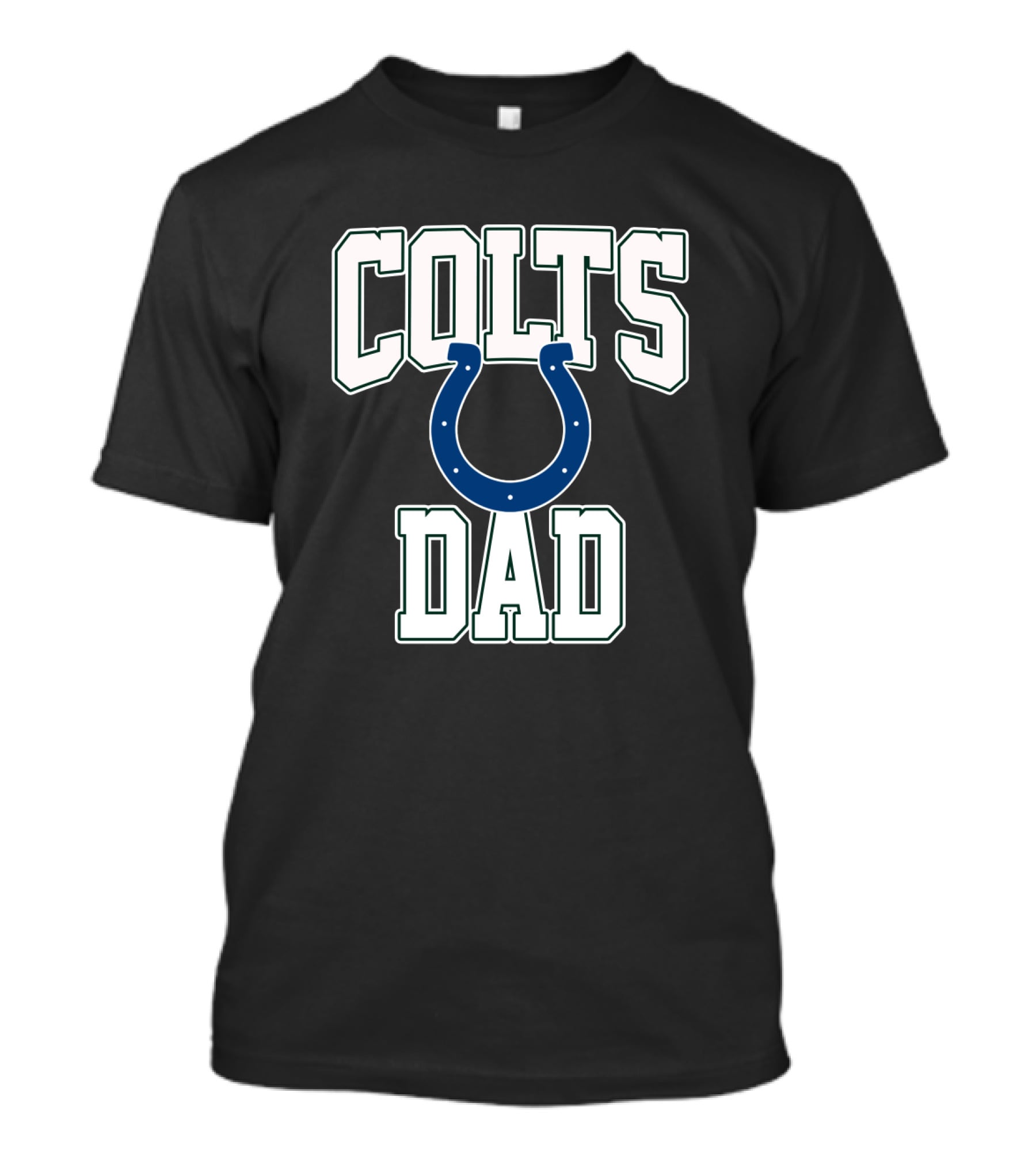 Indianapolis Colts Dad Football Fan Father’s Day T-Shirt