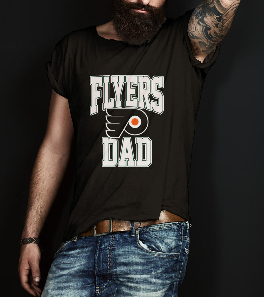 Flyers Dad Philadelphia Hockey T-Shirt