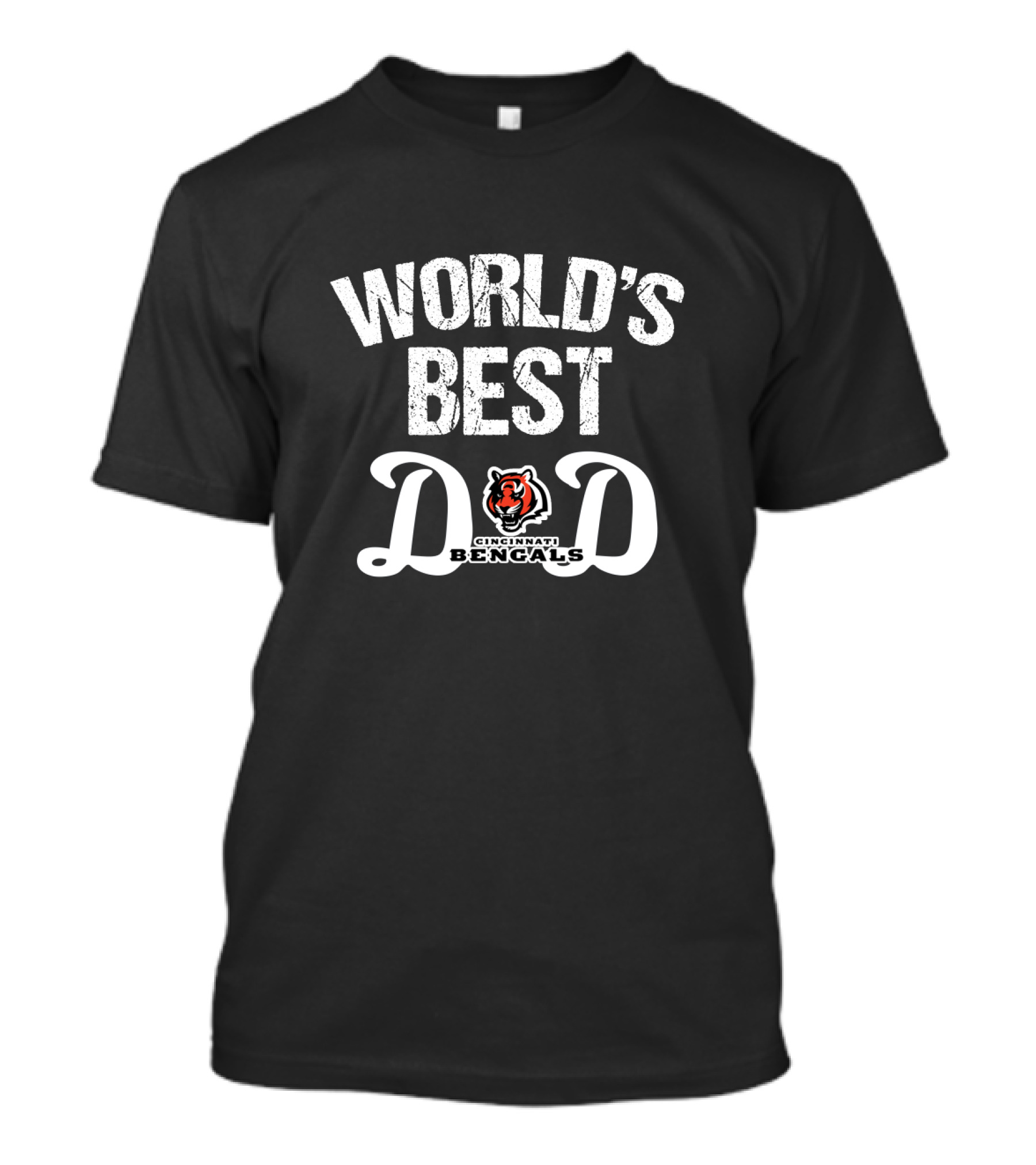 Cincinnati Bengals World's Best Dad T-Shirt