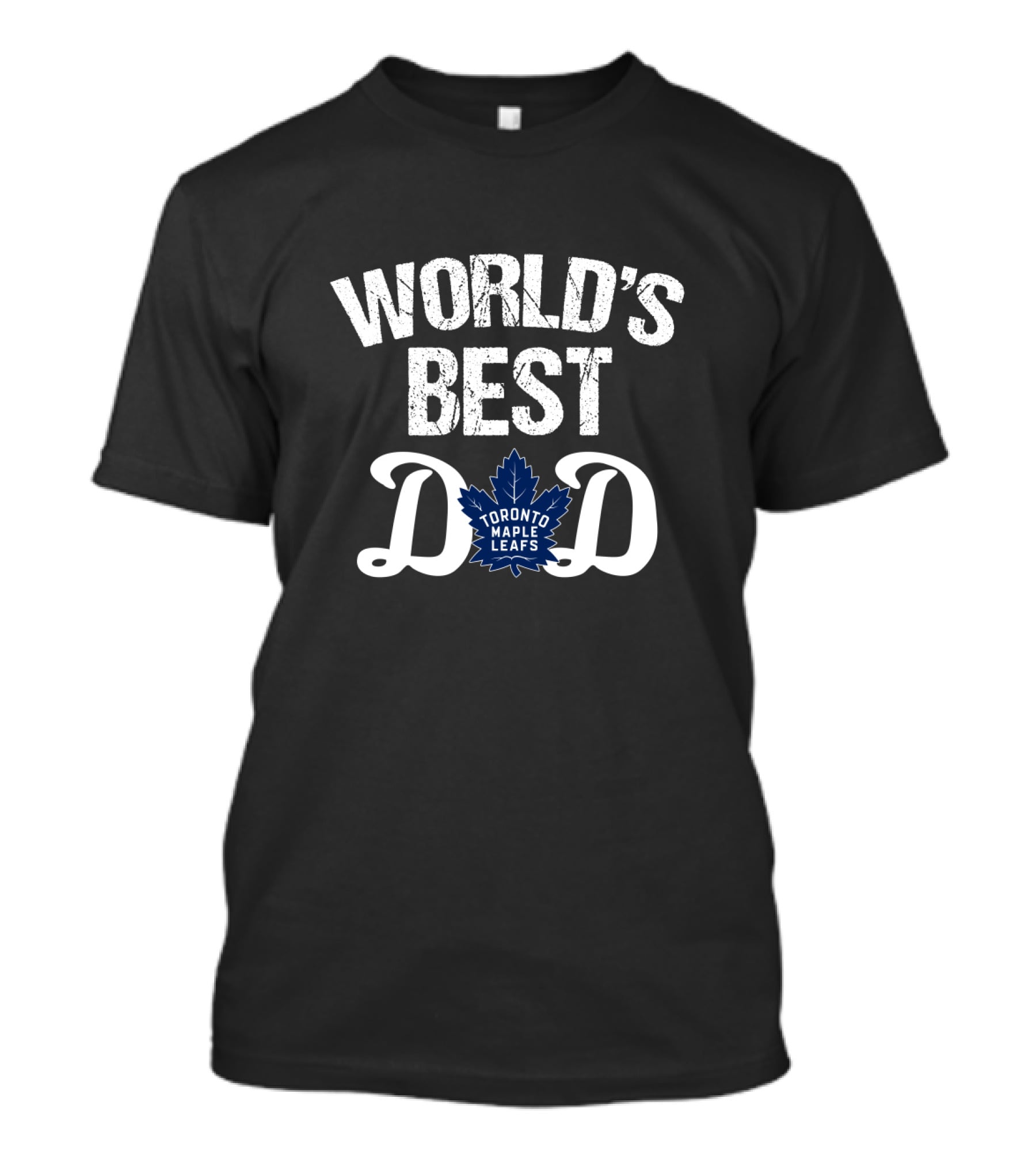 World's Best Dad Toronto Maple Leafs T-Shirt