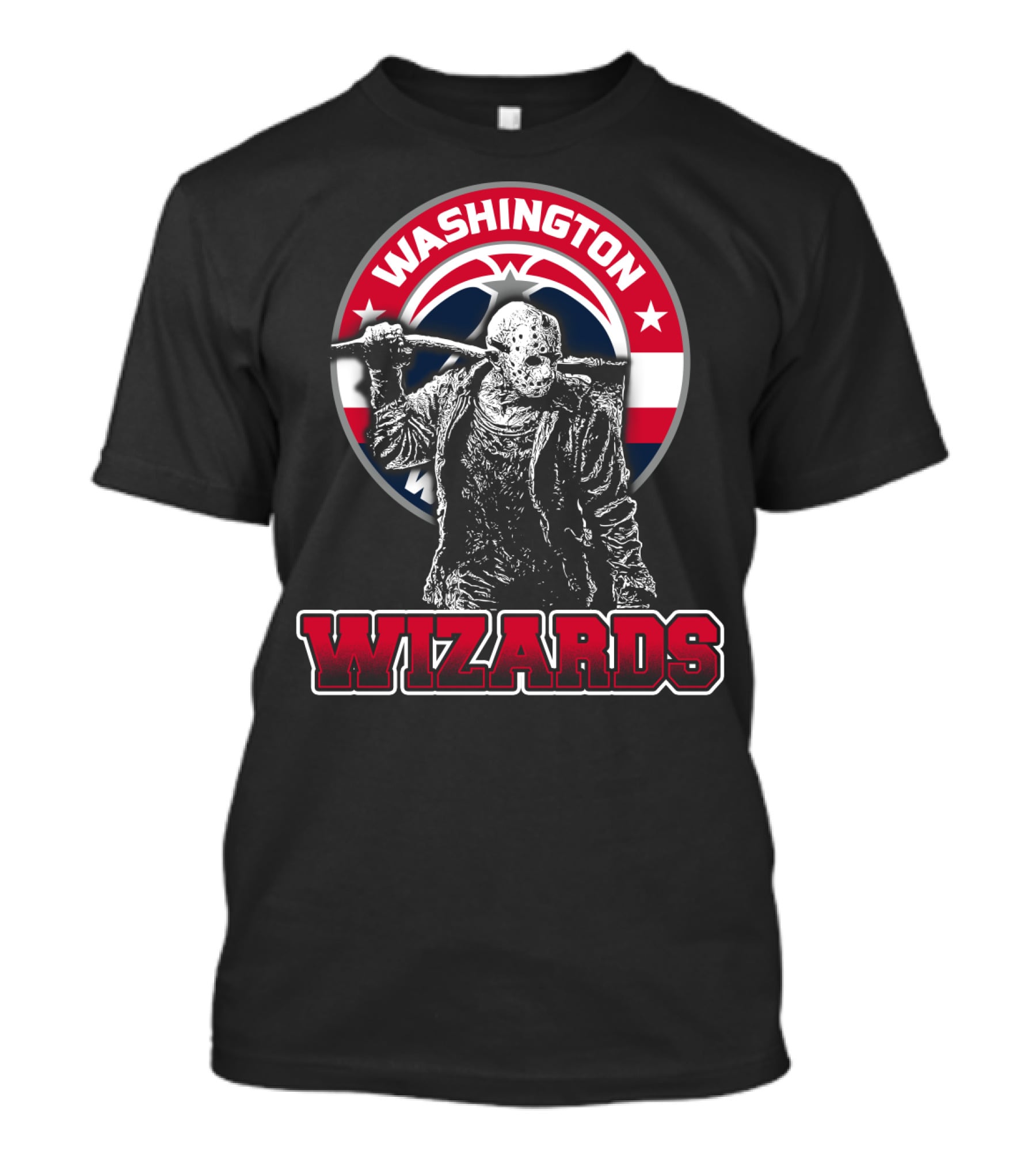 Jason Voorhees And Washington Wizards Crossover Fans T-Shirt