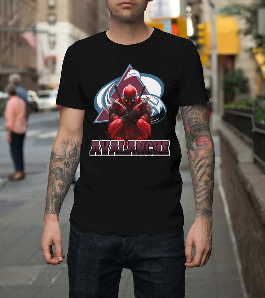 Avalanche Deadpool Crossover Fans T-Shirt