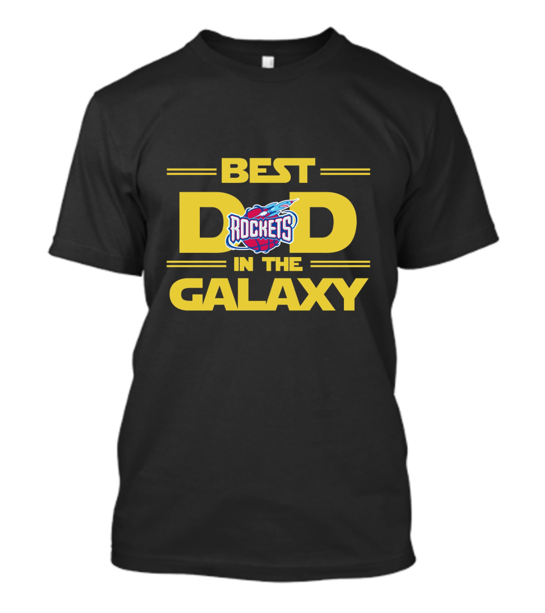 Best Rockets Dad In The Galaxy T-Shirt