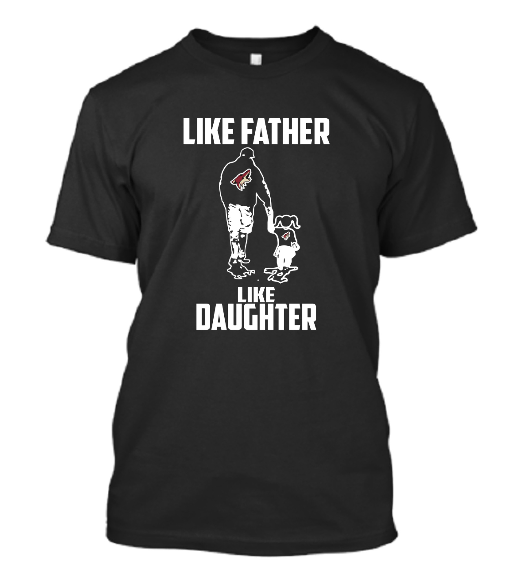 Like Father Like Daughter Arizona Coyotes Duo T-Shirt