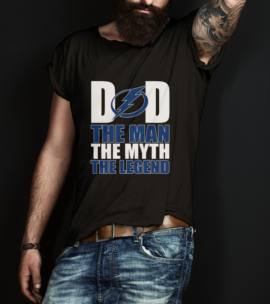 Tampa Bay Lightning Dad The Man The Myth The Legend T-Shirt