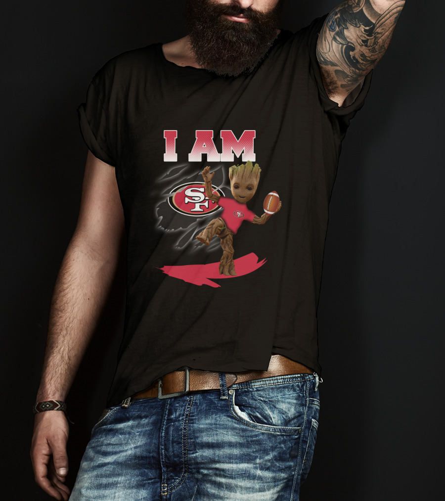 I Am San Francisco 49ers Groot Football Fan T-Shirt