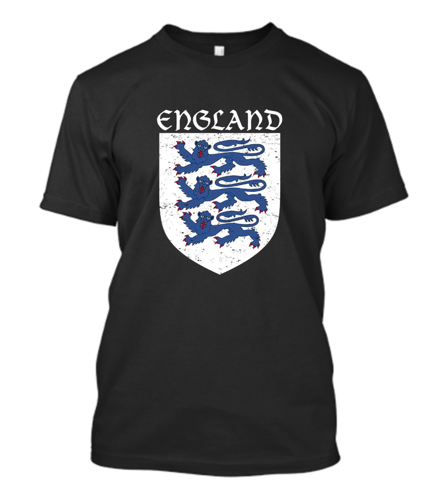 England Three Lions Vintage Crest T-Shirt