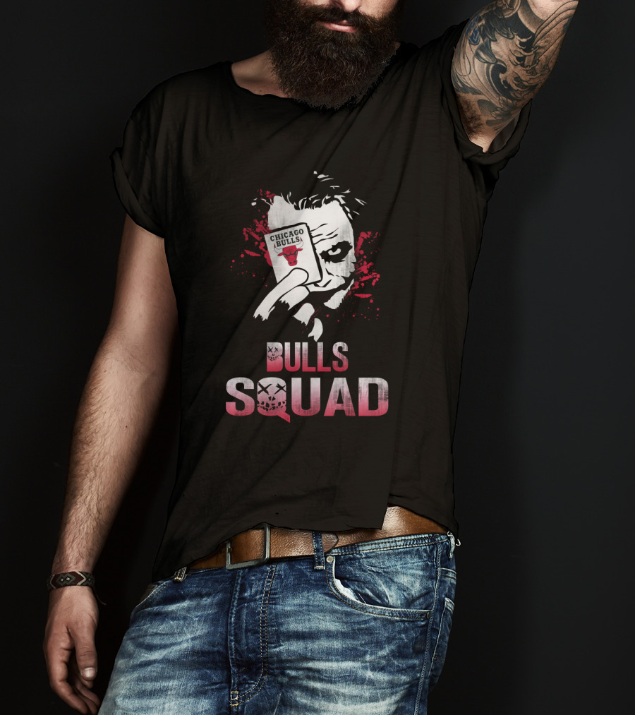 Bulls Squad Joker Chicago Bulls Fans T-Shirt
