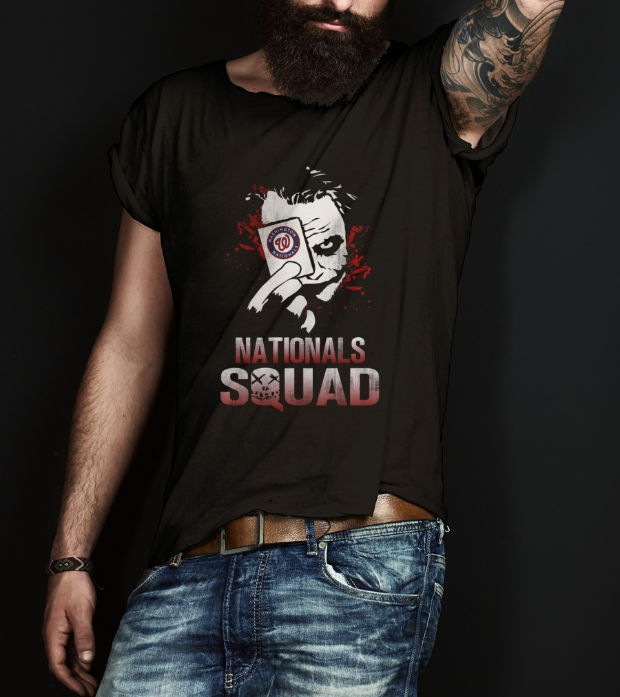 Nationals Squad Joker Washington Nationals T-Shirt