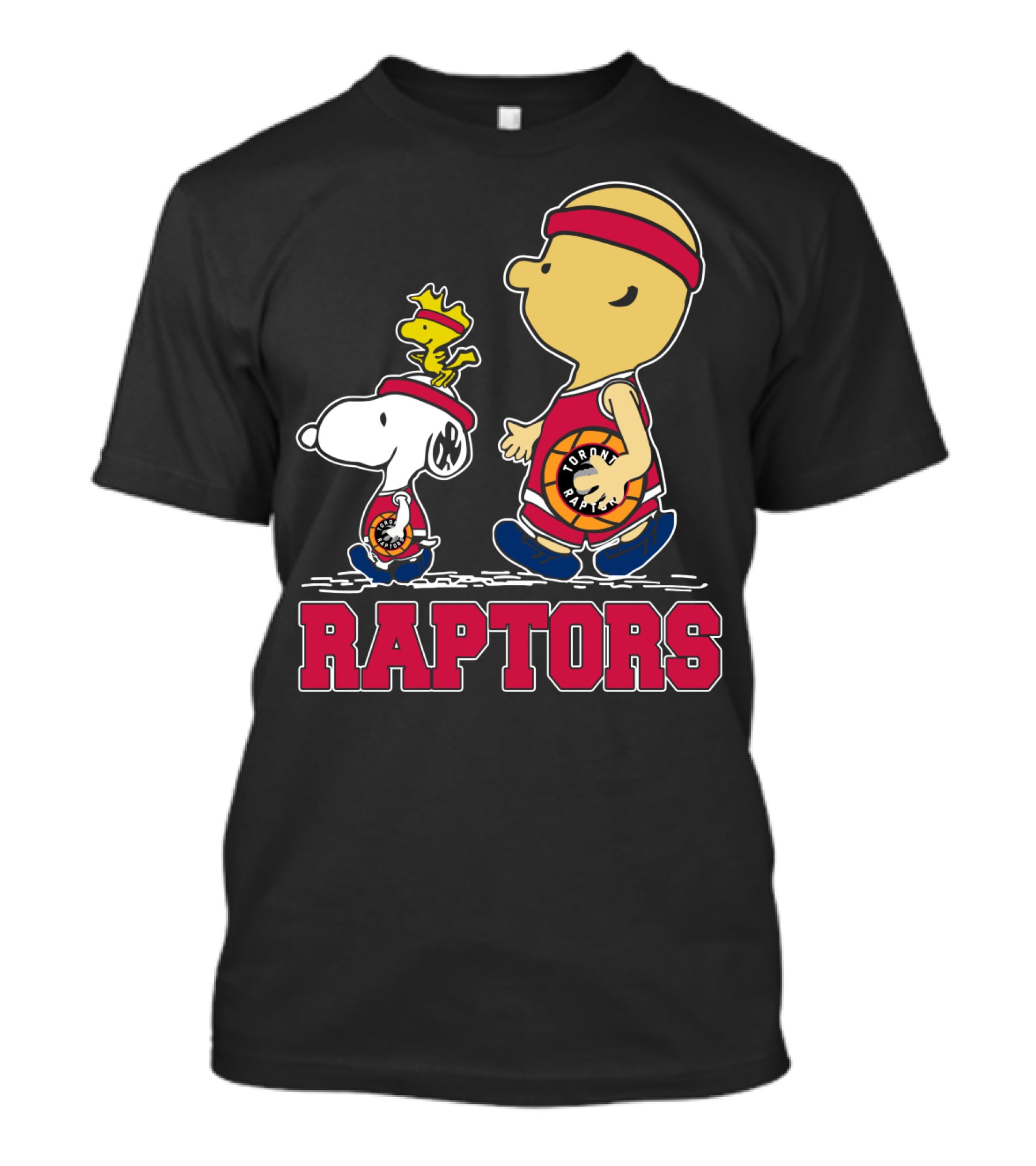 Snoopy Toronto Raptors Woodstock Raptor Fans T-Shirt