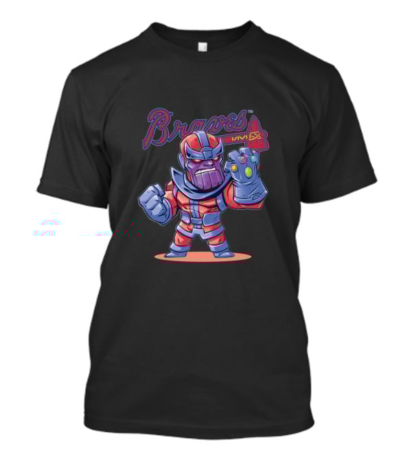 Braves Thanos Mashup Marvel Atlanta T-Shirt