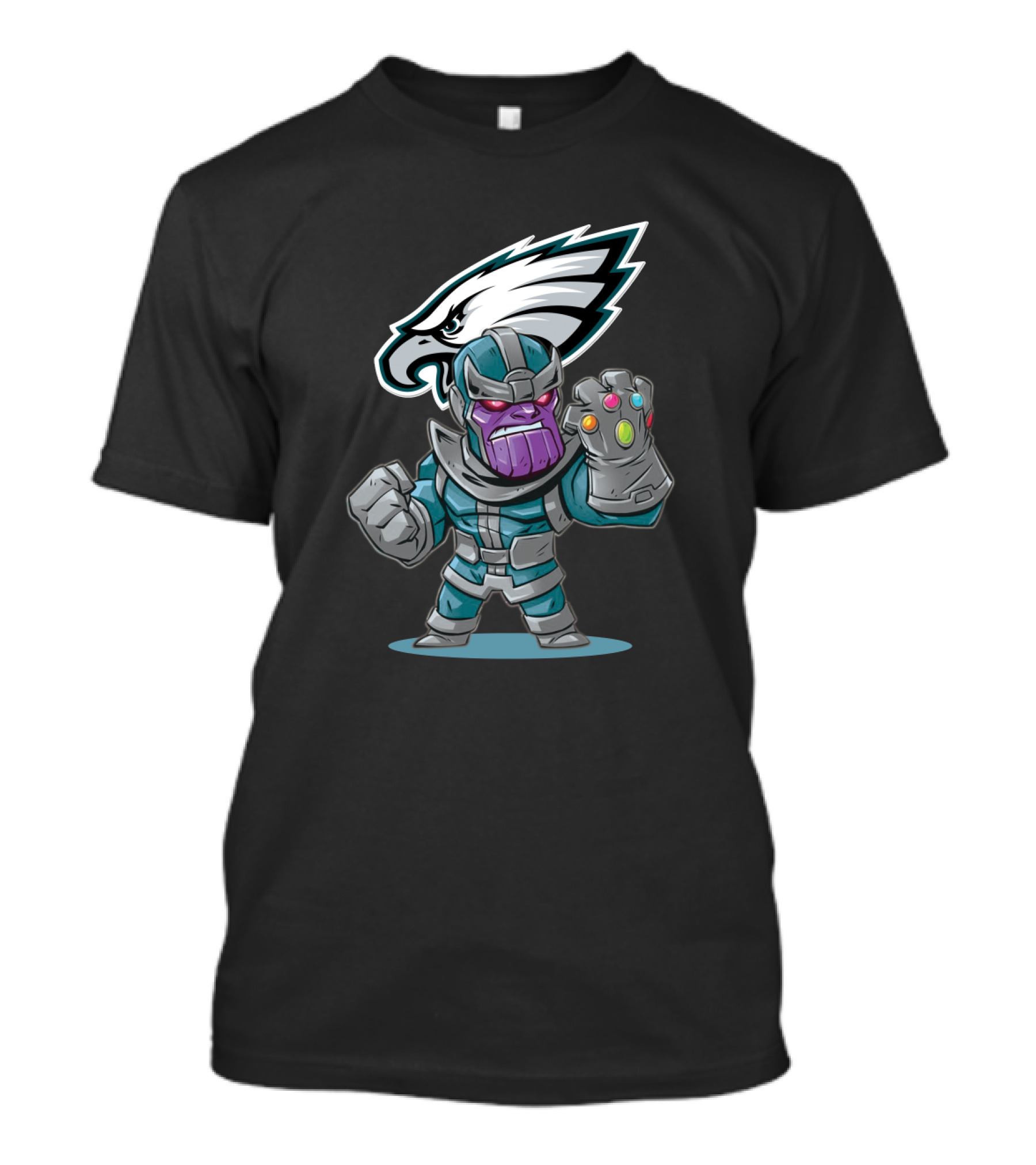 Thanos Philadelphia Eagles Infinity Gauntlet Clash T-Shirt