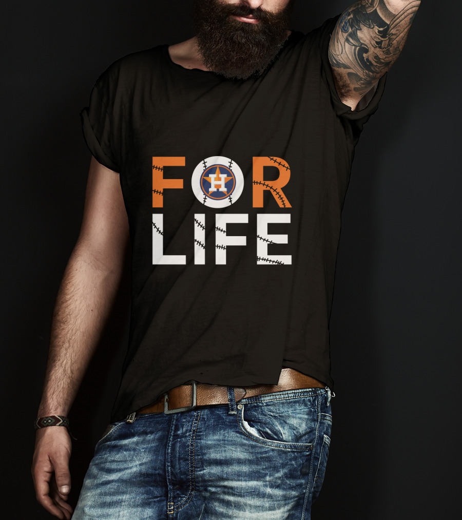 Houston Astros Baseball Logo For Life T-Shirt