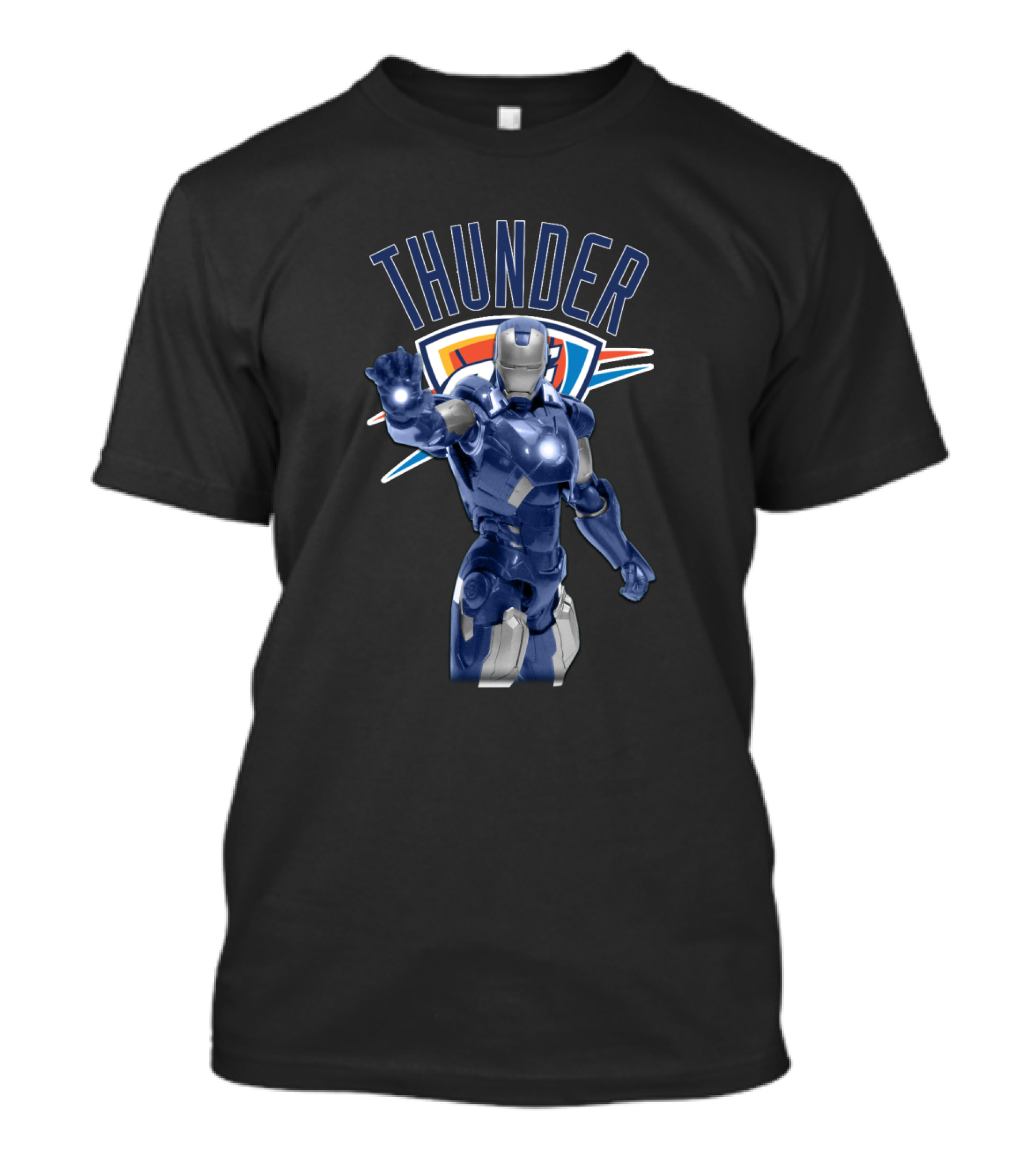 Iron Man Thunder Oklahoma City Fans T-Shirt
