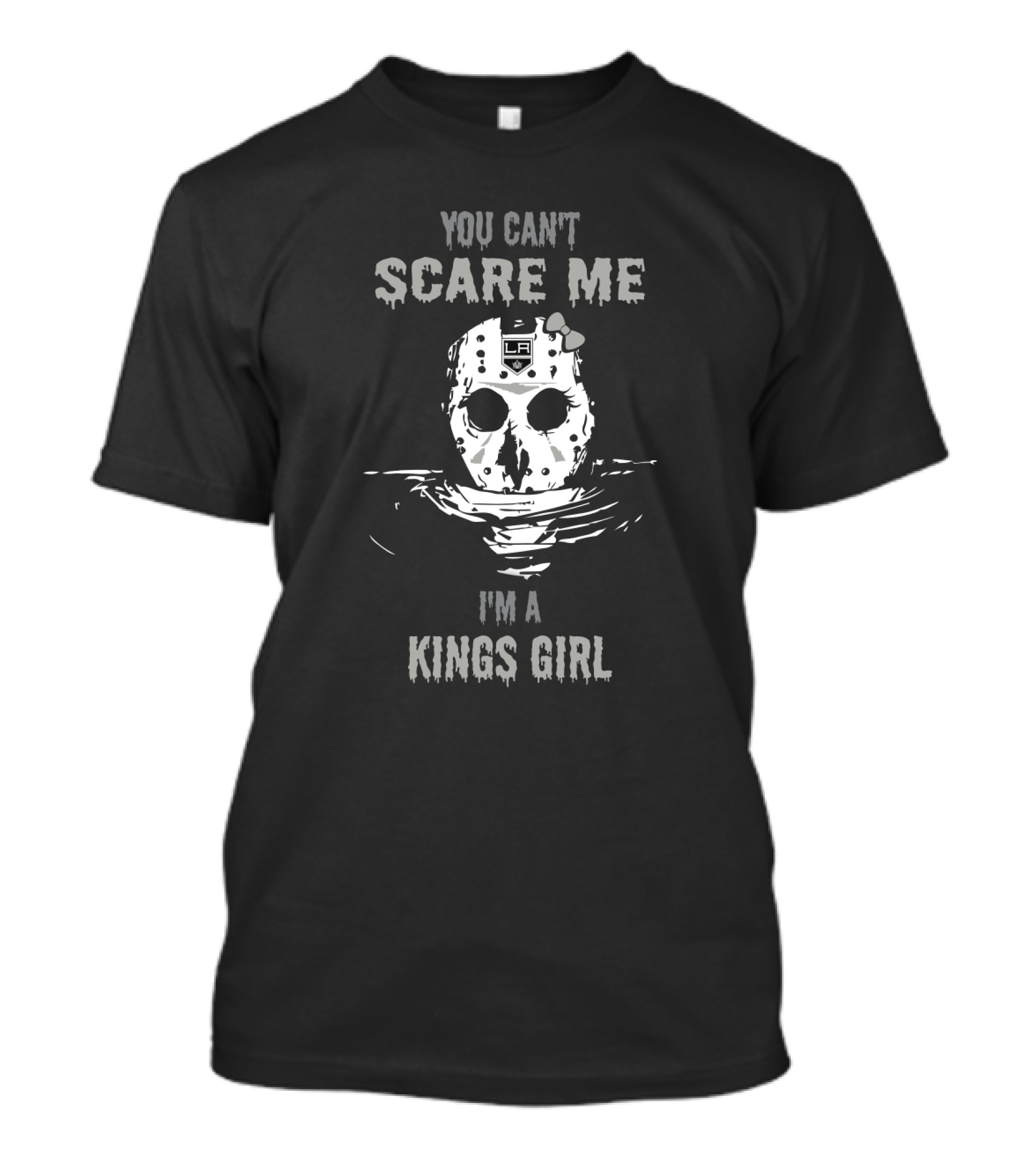 You Can't Scare Me Jason Voorhees Los Angeles Kings Girl T-Shirt