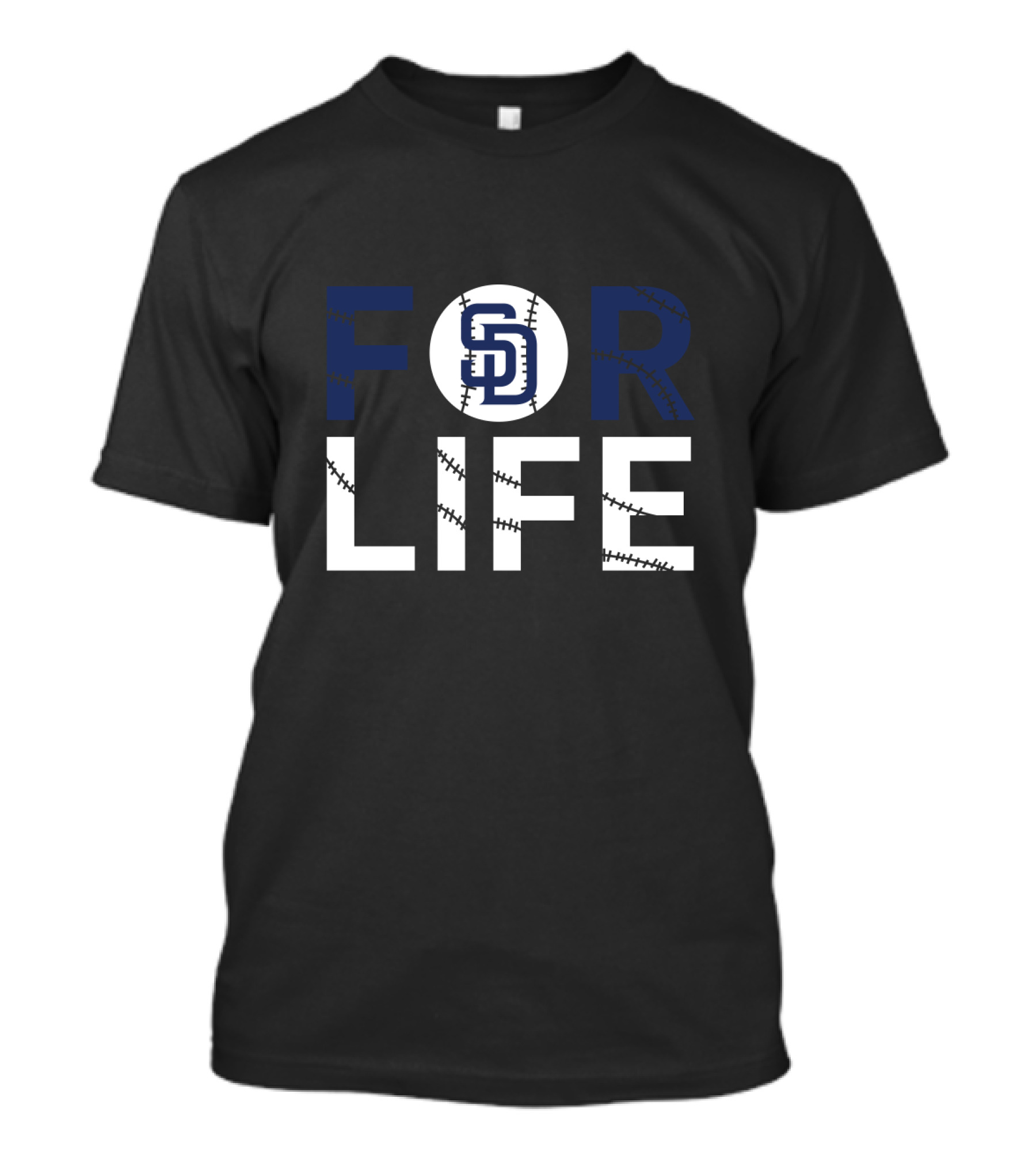 San Diego Padres Baseball For Life T-Shirt